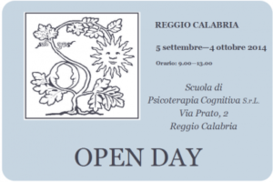 OPEN DAY - Reggio Calabria @ Scuola di Psicoterapia Cognitiva S.r.L sede di Reggio Calabria | Reggio Calabria | Calabria | Italia
