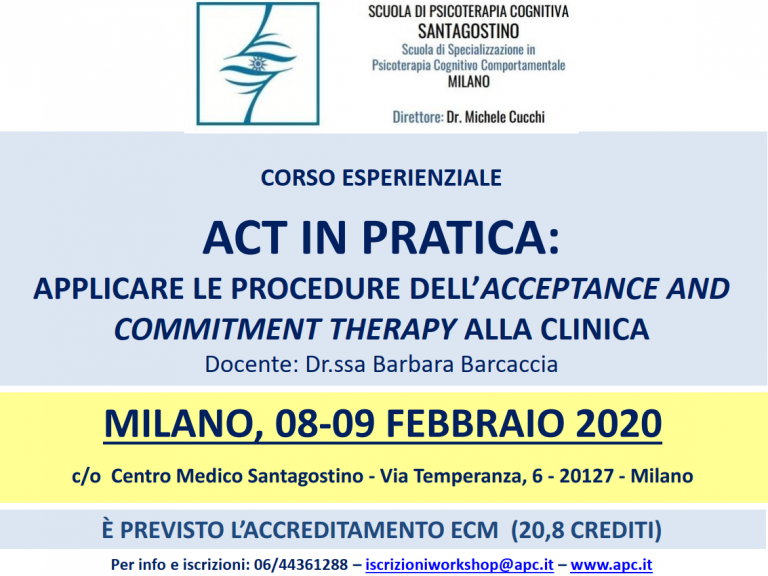 ACT in pratica – Milano 8-9 febbraio 2020