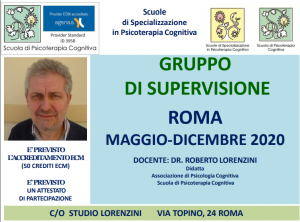 Roma, Gruppo di supervisione (corso ECM) @ c/o Studio Lorenzini