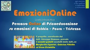 Emozioni on line