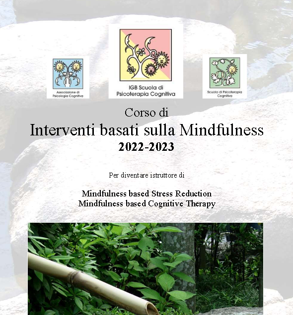 Interventi basati sulla Mindfulness 2022-2023