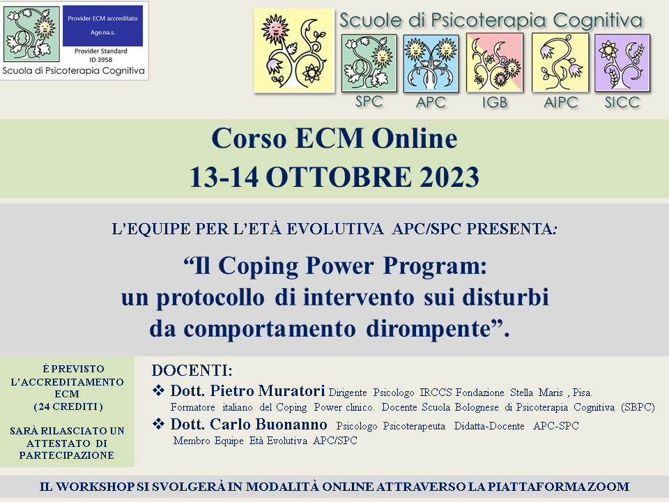 Il Coping Power Program: un protocollo di intervento sui disturbi da comportamento dirompente