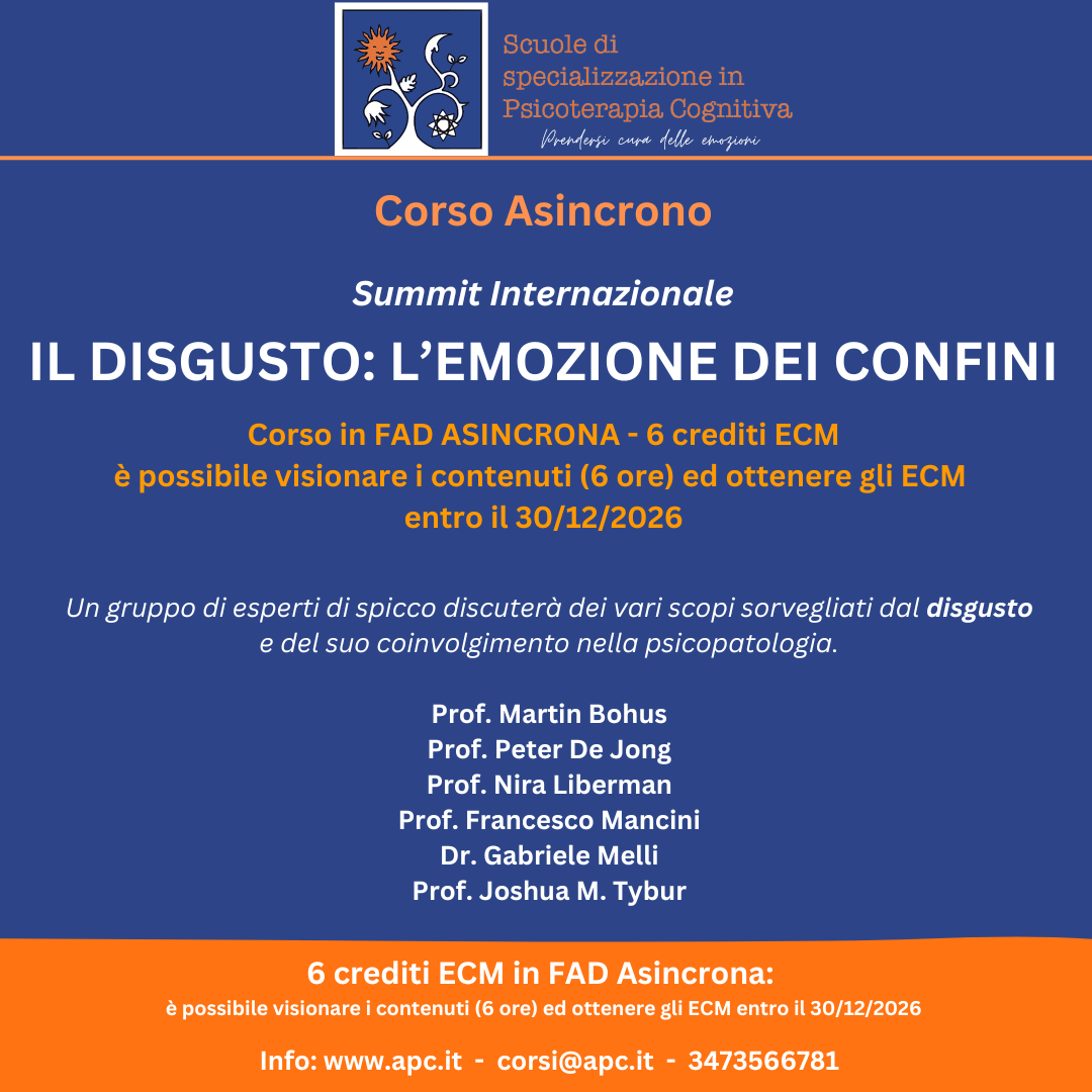 ASINCRONO - Summit Internazionale - IL DISGUSTO: L’EMOZIONE DEI CONFINI