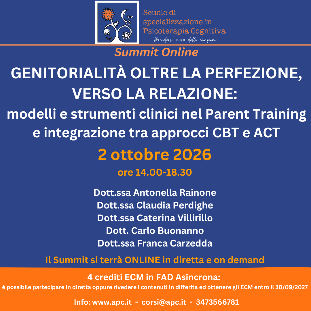 IN DIRETTA & ASINCRONO - Summit GENITORIALITÀ OLTRE LA PERFEZIONE, VERSO LA RELAZIONE